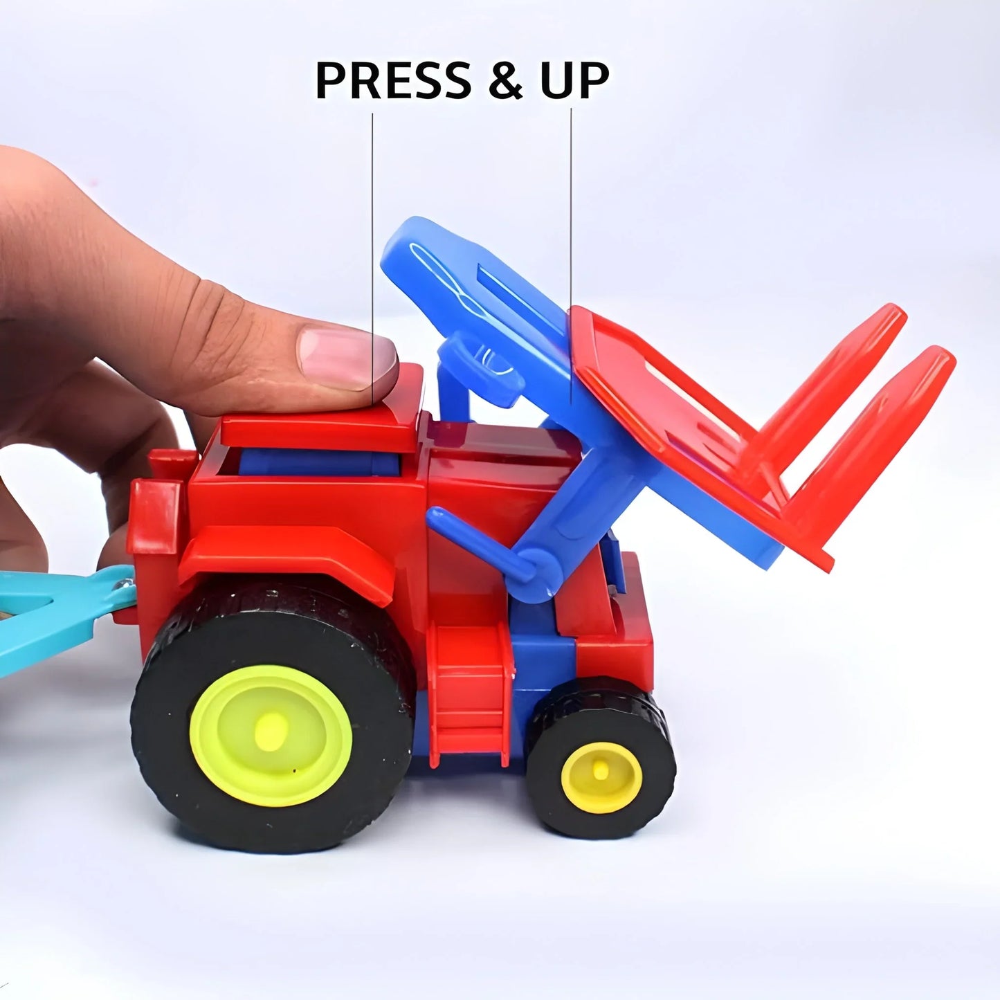 Best plastic tractor toy friction powered with trolley - toys & games | 2025 | fast shipping