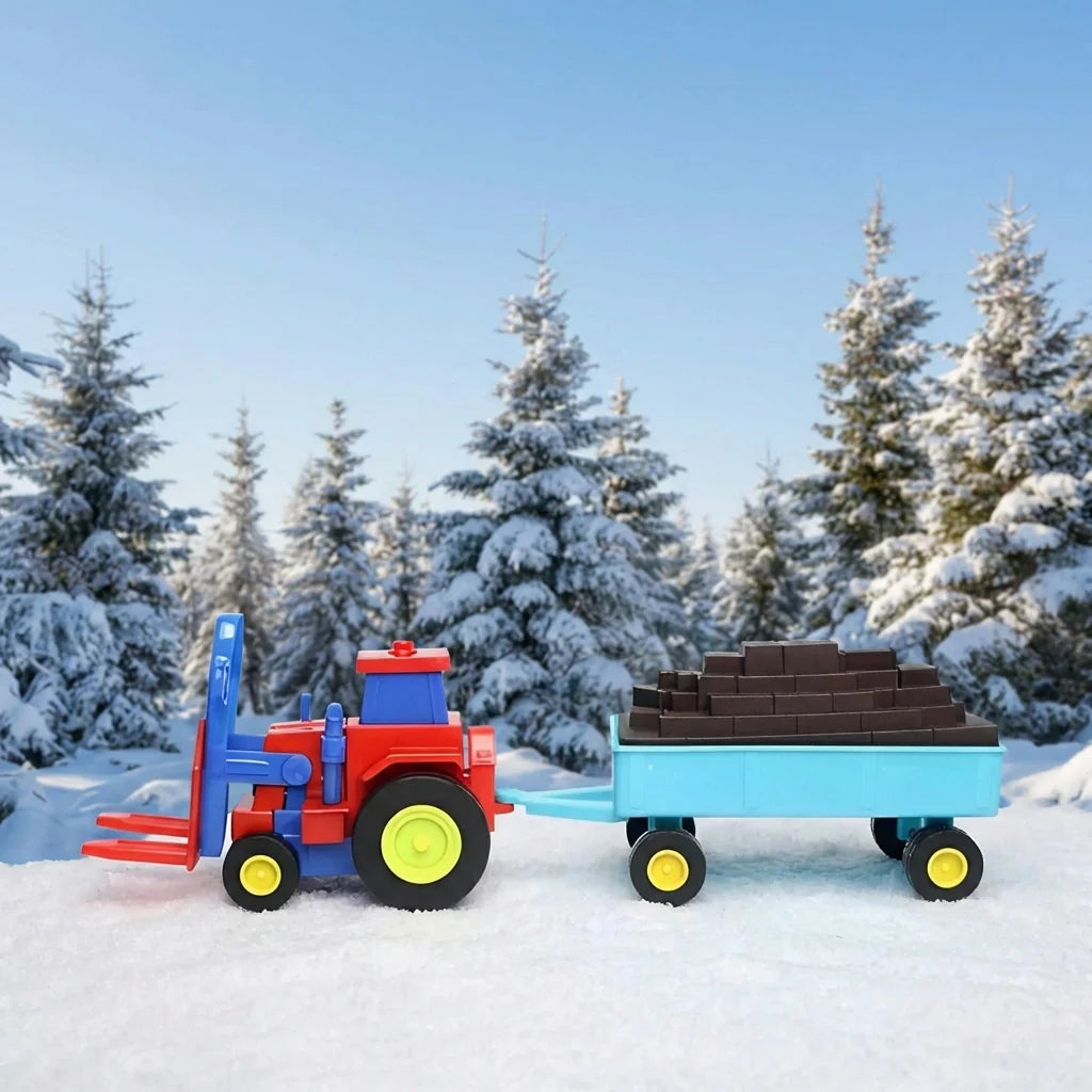 Best plastic tractor toy friction powered with trolley - toys & games | 2026 | fast shipping
