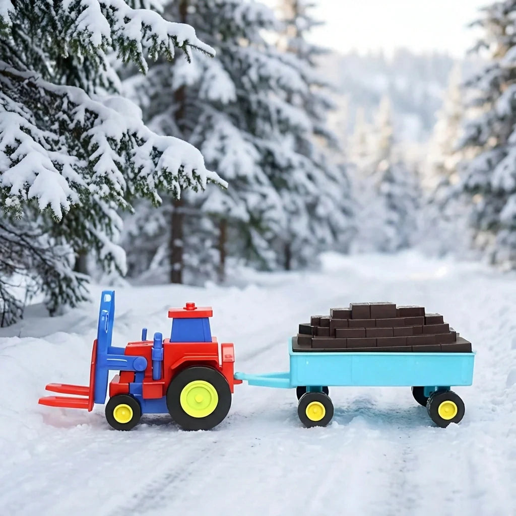 Best plastic tractor toy friction powered with trolley - toys & games | 2026 | fast shipping