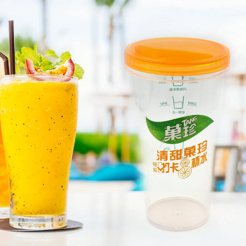 Plastic Travel Coffee Cup - Home & Kitchen