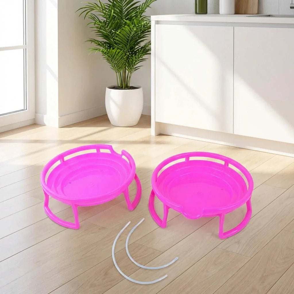 Best plastic water pot stand set (2 pc) - colanders | 2026 | fast shipping