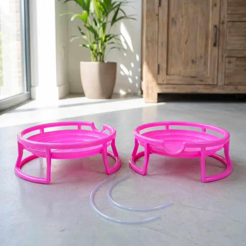Best plastic water pot stand set (2 pc) - colanders | 2026 | fast shipping