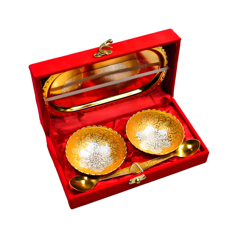 Best plated bowl tray set - serving trays | 2025 | fast shipping