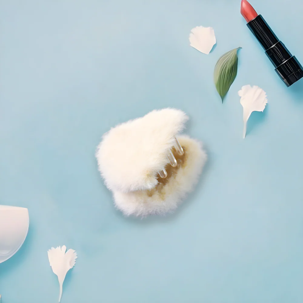Plush Hair Claw Clip - Health & Personal Care
