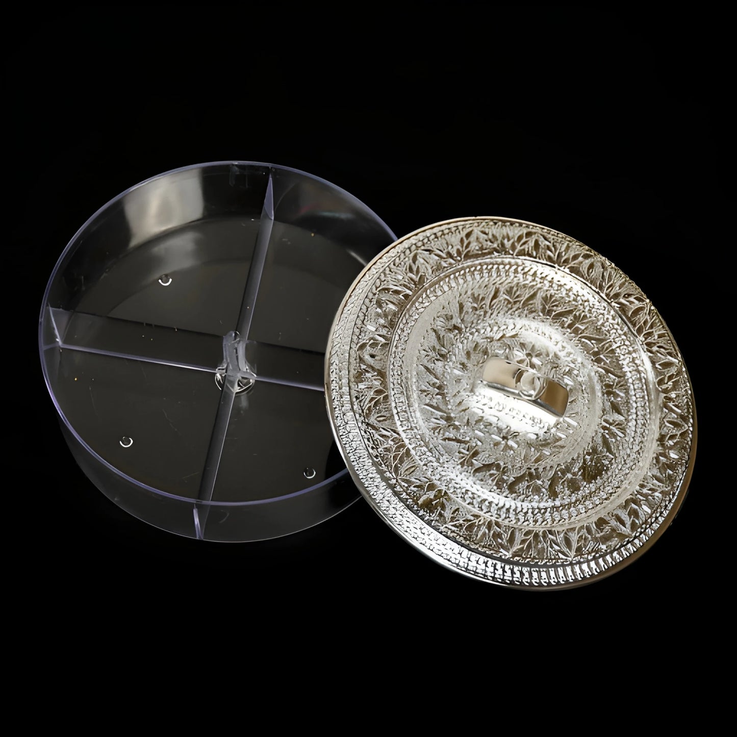 Smiley 4-Section Snack Box - Home & Kitchen