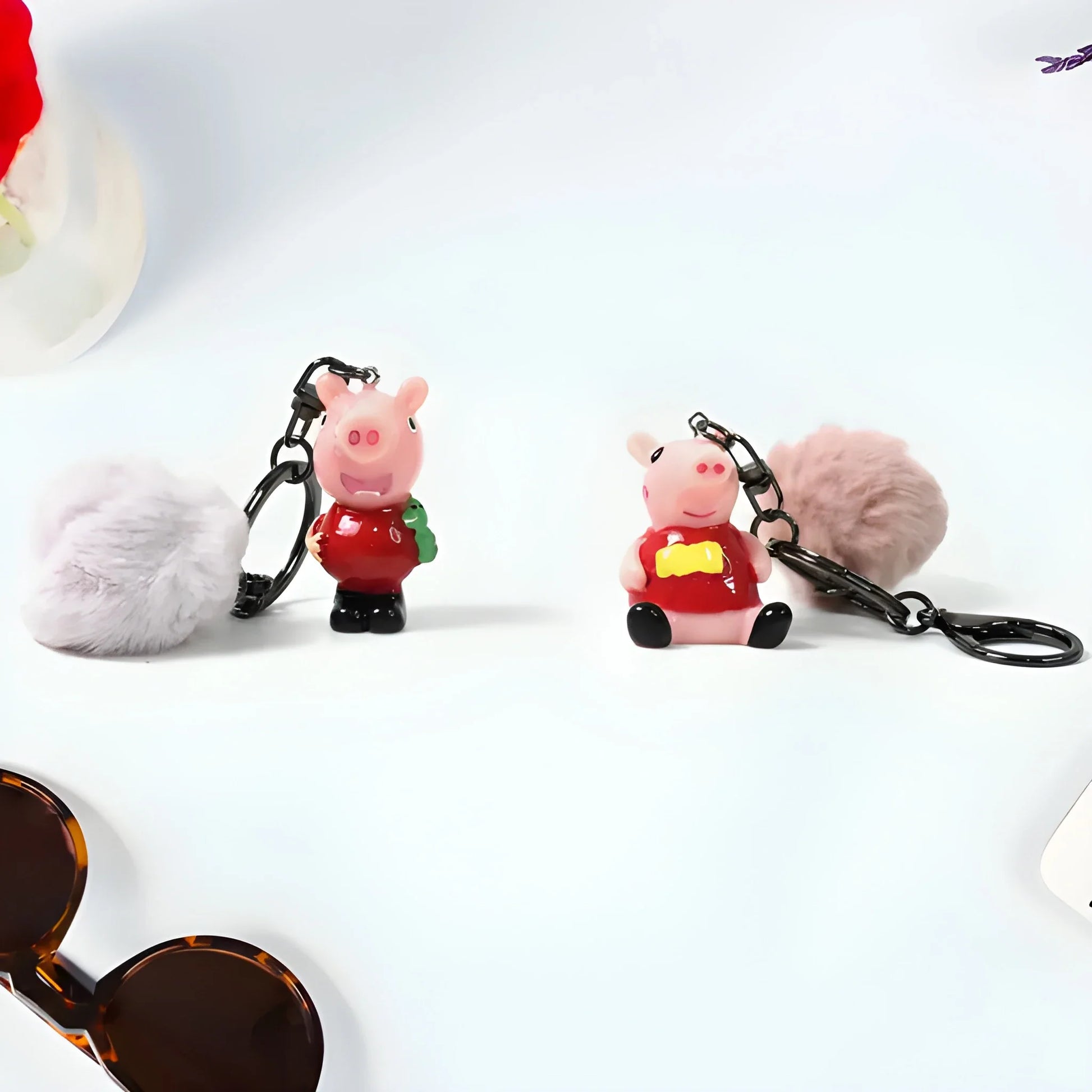 Best pom cartoon keychain - keychains | 2025 | fast shipping