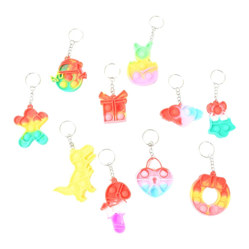 Pop It Keychain Toy - Toys