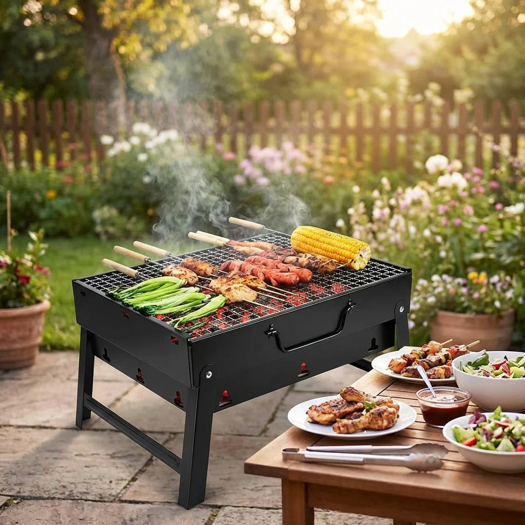 Best portable carry handle – 35×27×19.5cm - outdoor grill accessories | 2026 | fast shipping