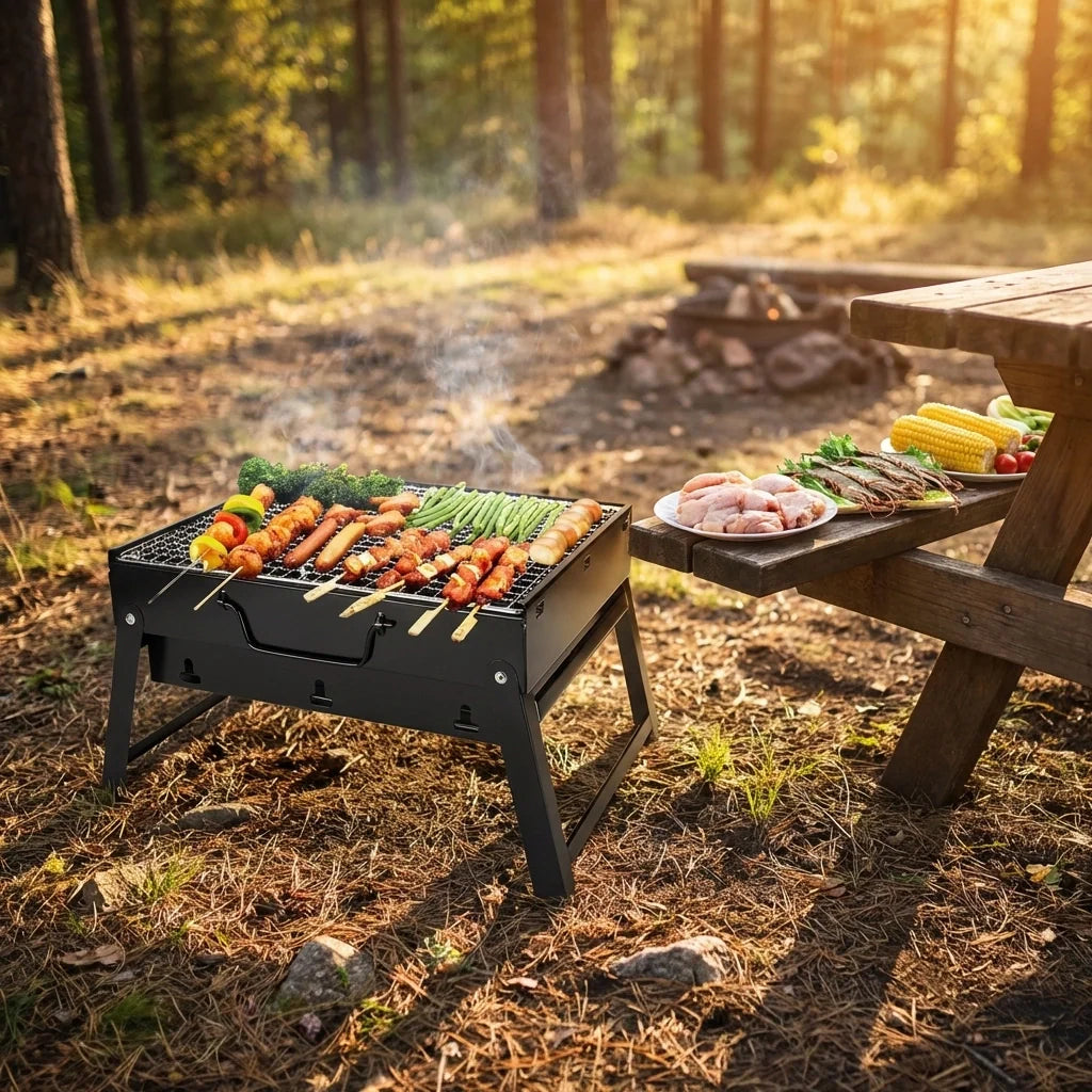 Best portable carry handle – 35×27×19.5cm - outdoor grill accessories | 2026 | fast shipping