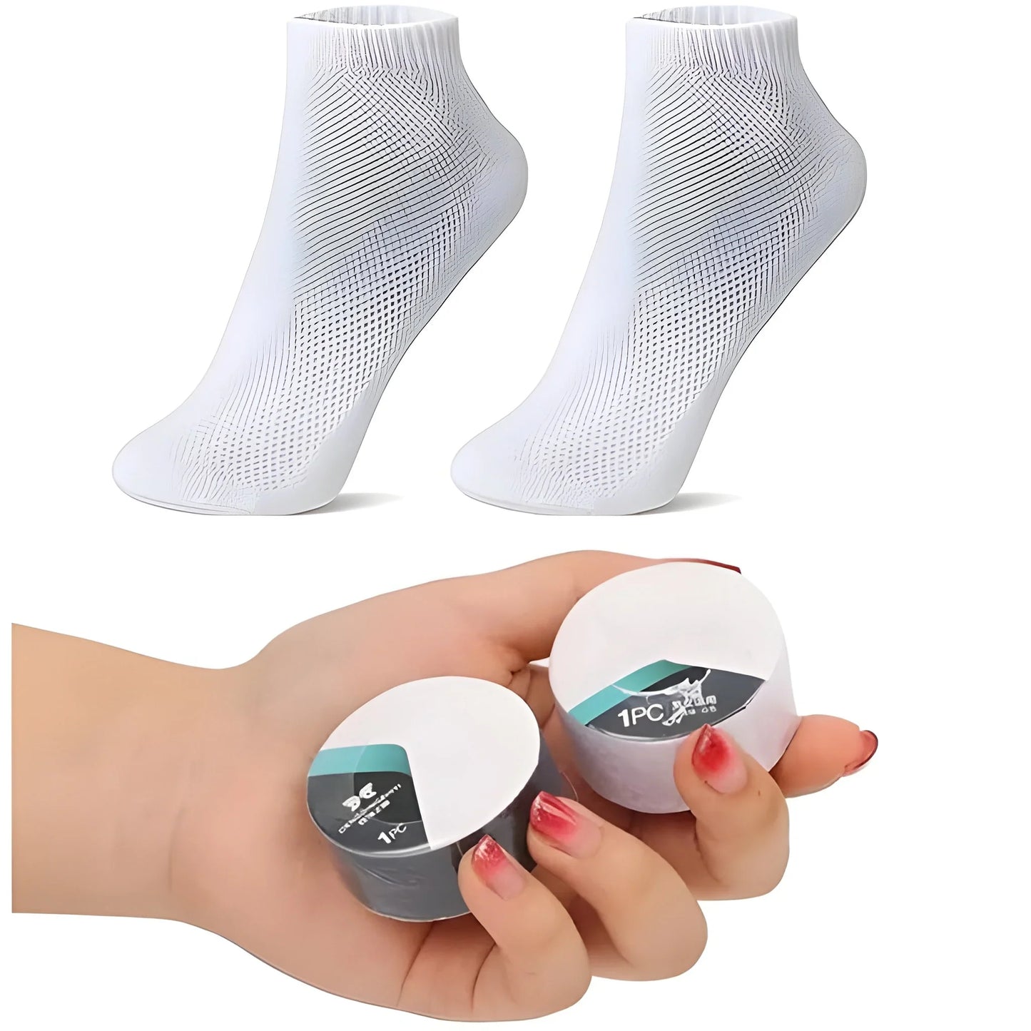 Portable Disposable Compressed Socks - Clothing & Accessories