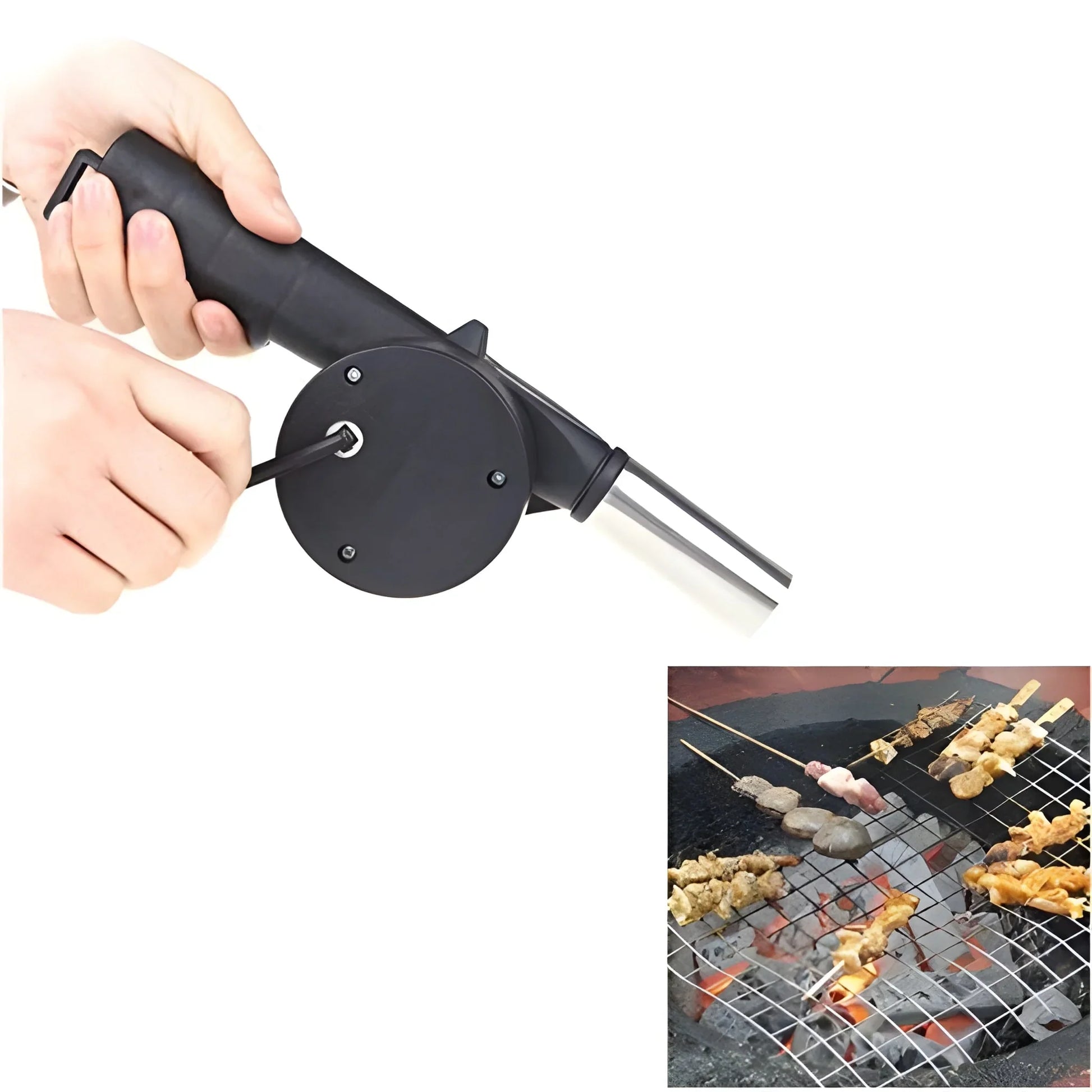 Best portable hand crank air blower fan - 2025 | fast shipping