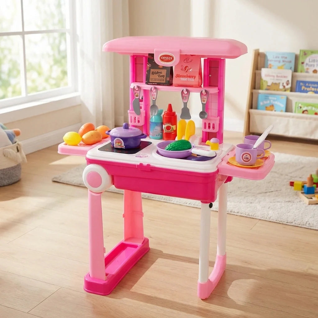 Best portable kids kitchen playset - toy kitchens | 2026 | fast shipping