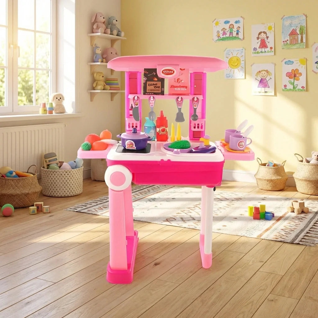 Best portable kids kitchen playset - toy kitchens | 2026 | fast shipping