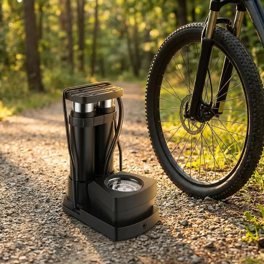 Best portable mini bike pump with gauge - bicycle pumps | 2026 | fast shipping