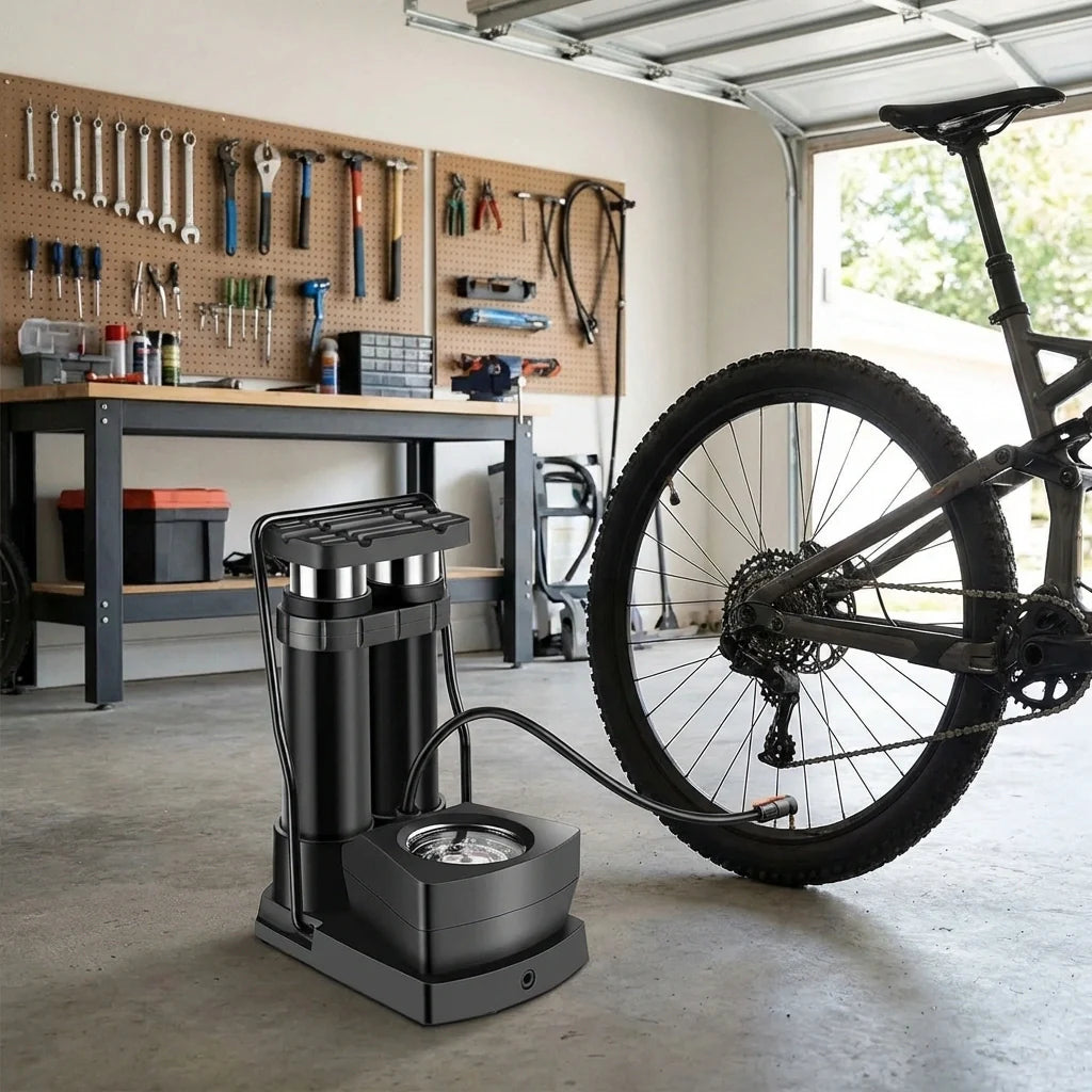 Best portable mini bike pump with gauge - bicycle pumps | 2026 | fast shipping