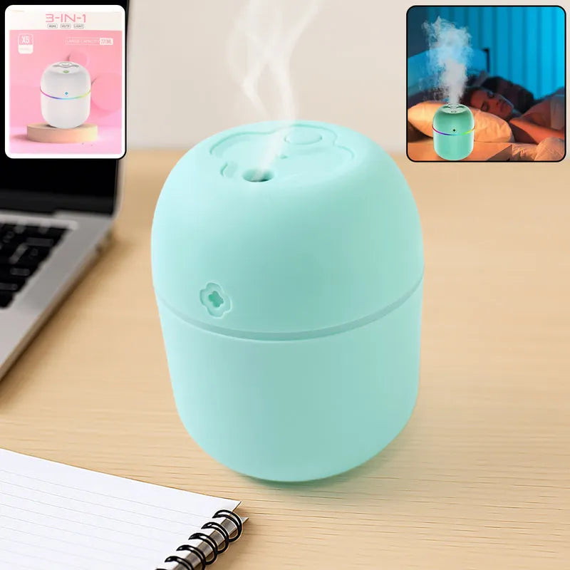 Best portable mini lighting humidifier (250 ml) - humidifiers | 2025 | fast shipping