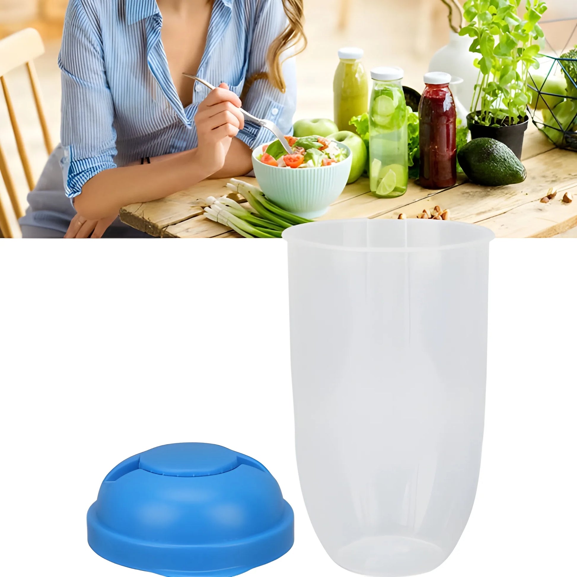 Best portable salad shaker cup - food storage containers | 2025 | fast shipping