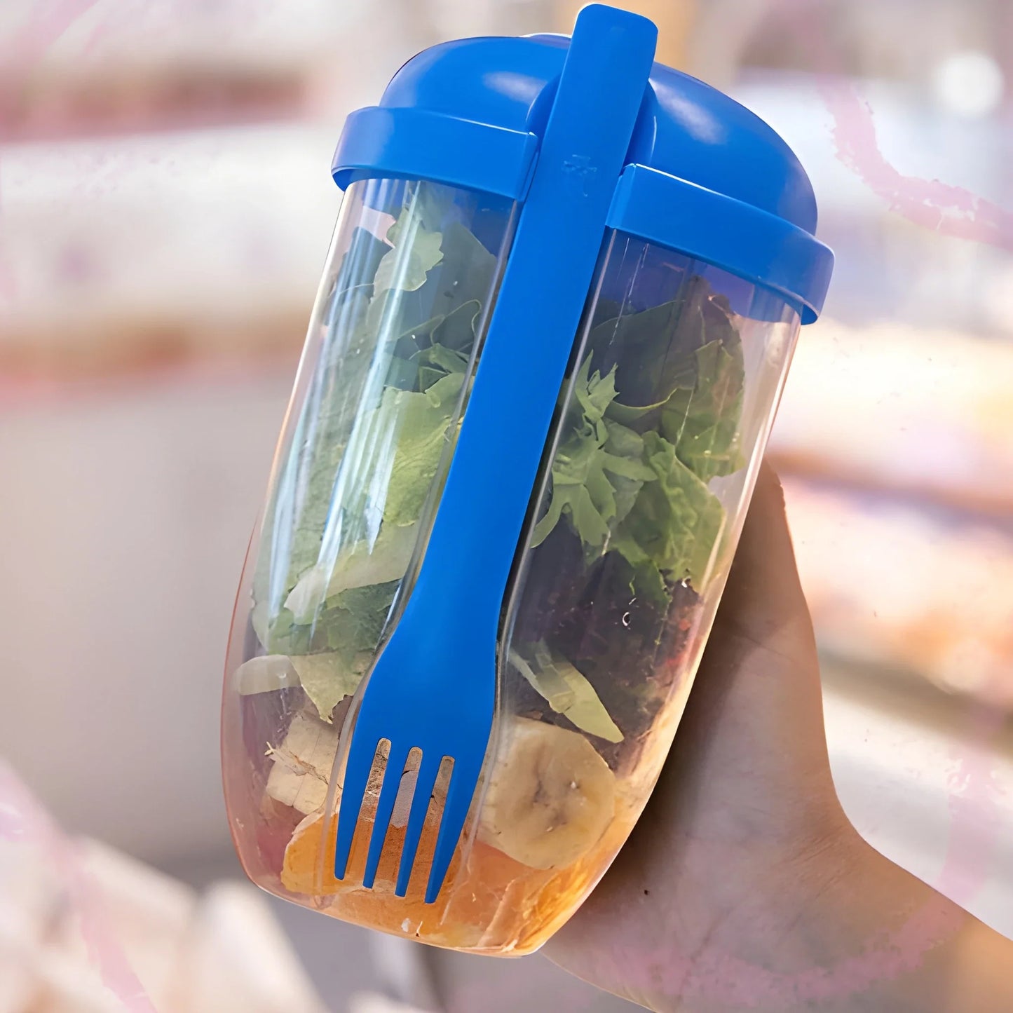Best portable salad shaker cup - food storage containers | 2025 | fast shipping