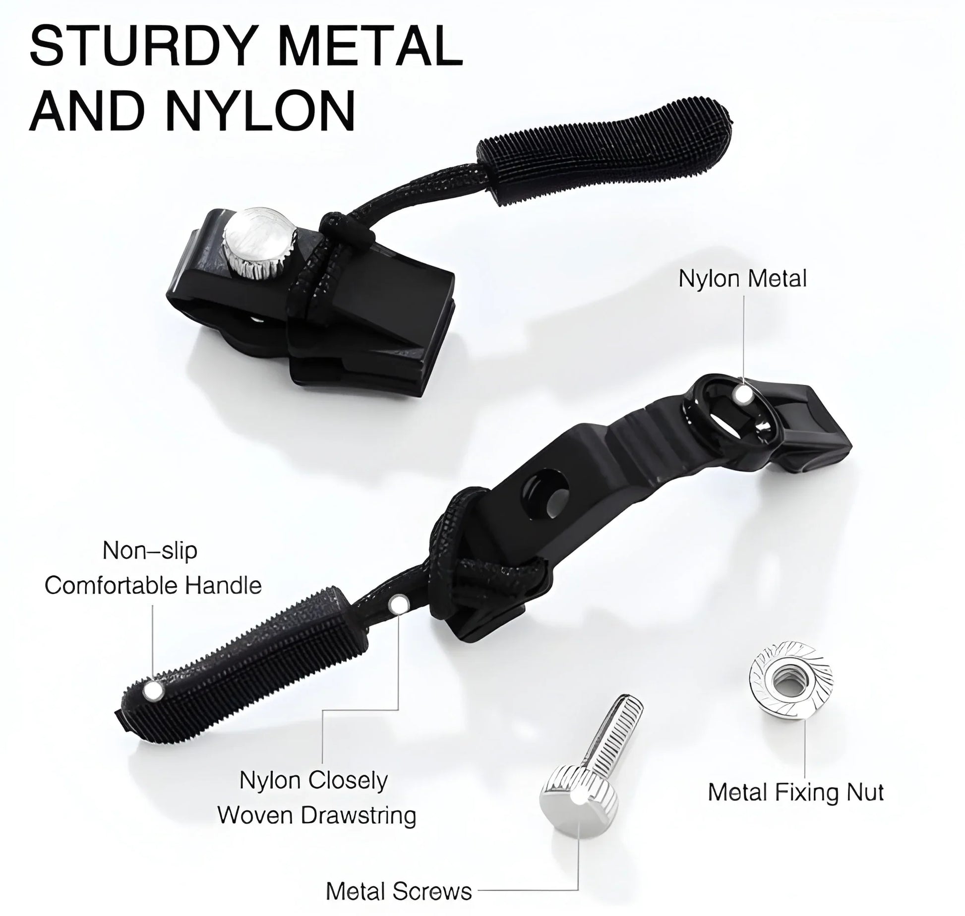 Portable Universal Detachable Zipper Slider - Home Improvement