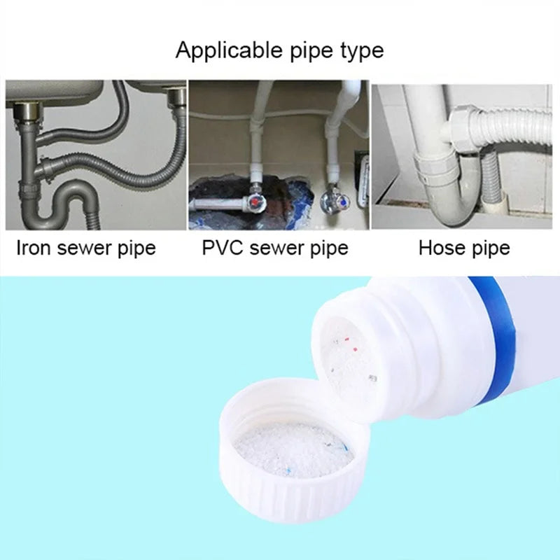 Powerful Drain Cleaner Powder - Home & Kitchen