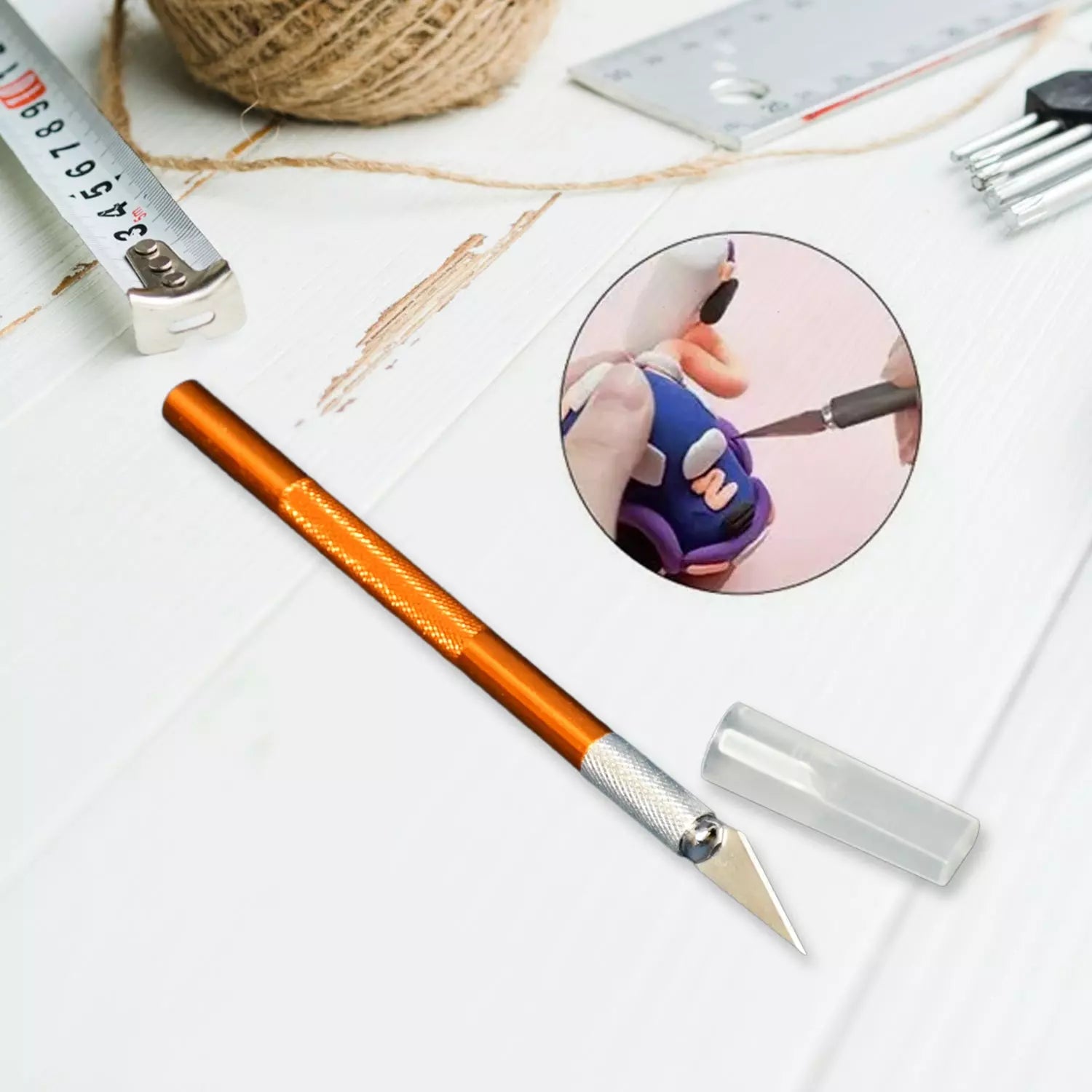 Best precision craft knife set with 5 extra blades - retractable blade knives | 2025 | fast shipping