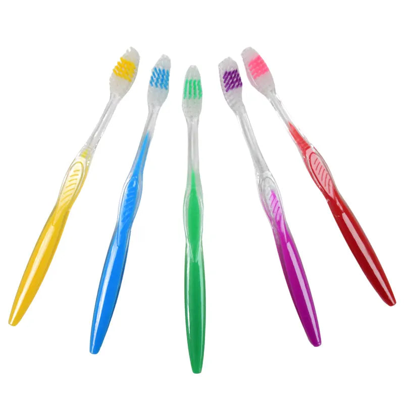 Premium Plastic Toothbrush (1 Pc Mix Color) - Health Care