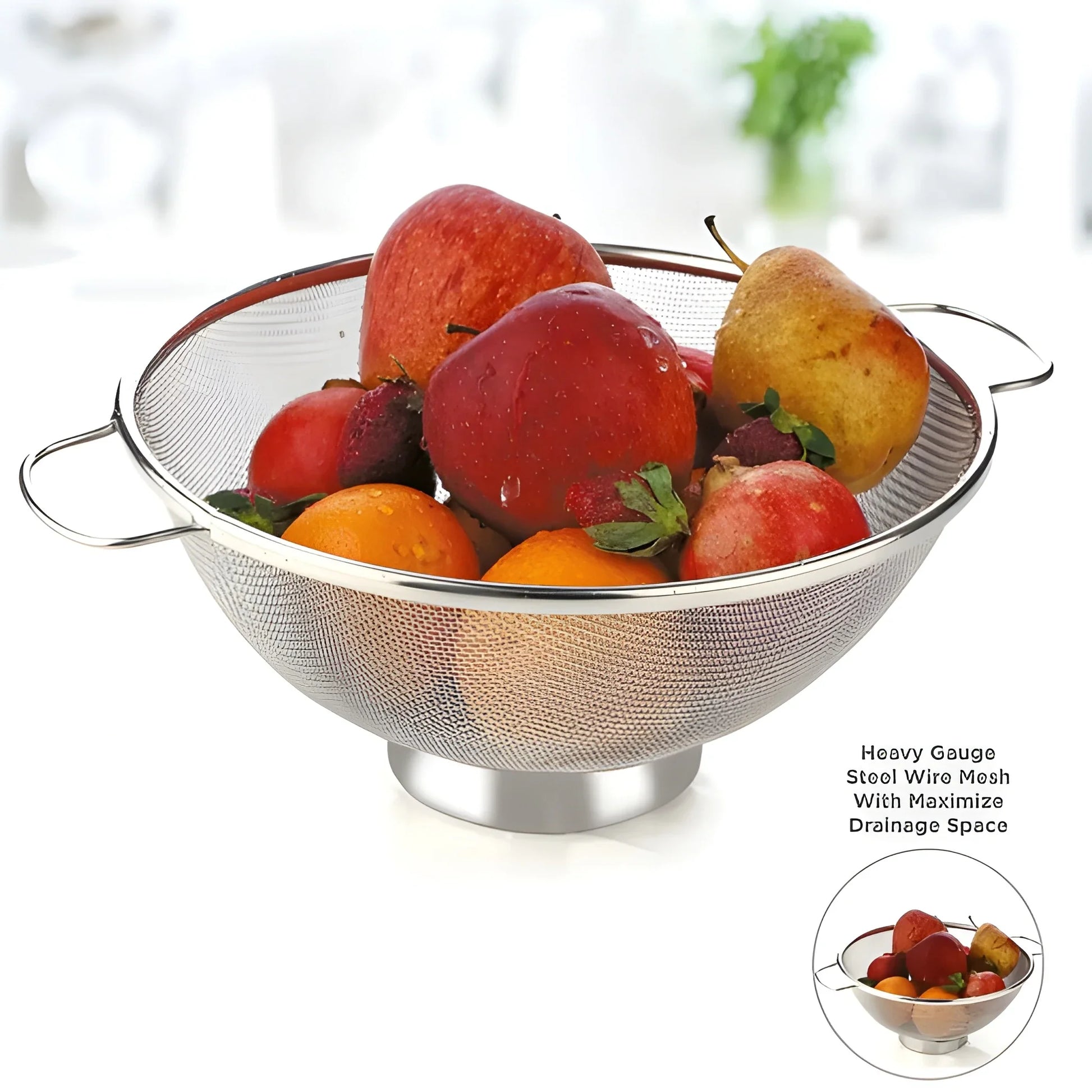 Best premium stainless steel colander - colanders | 2025 | fast shipping