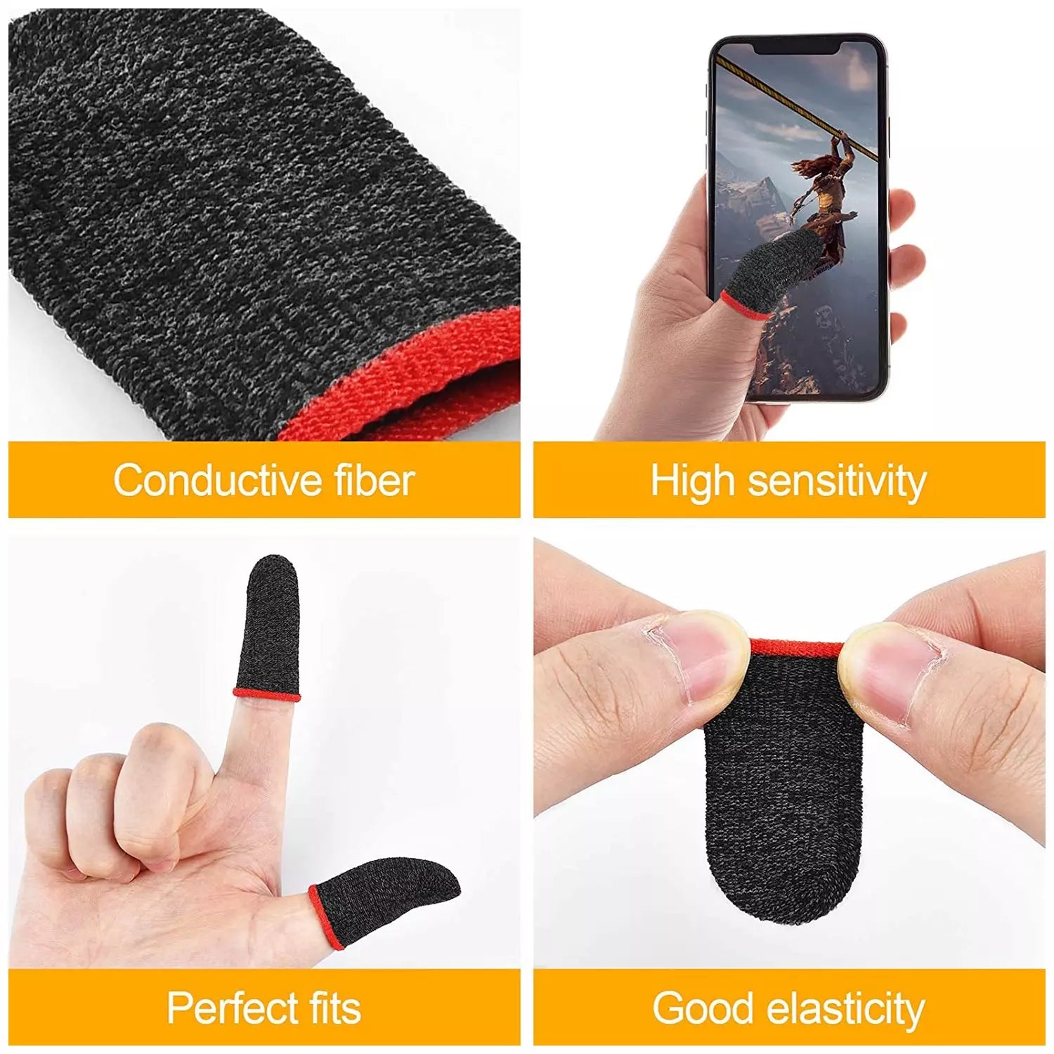 Pro Gaming Thumb Sleeves - mobile accessories