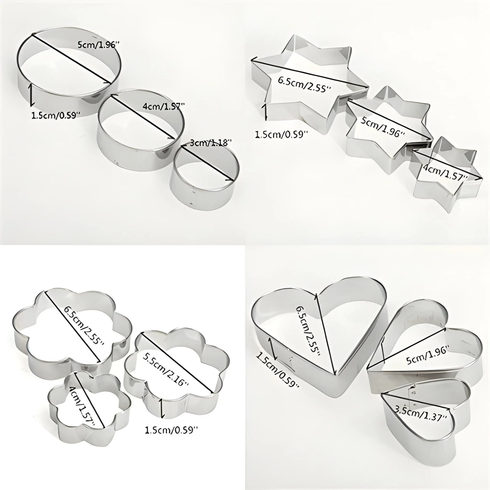 Best pro stainless cookie cutters - 2025 | fast shipping