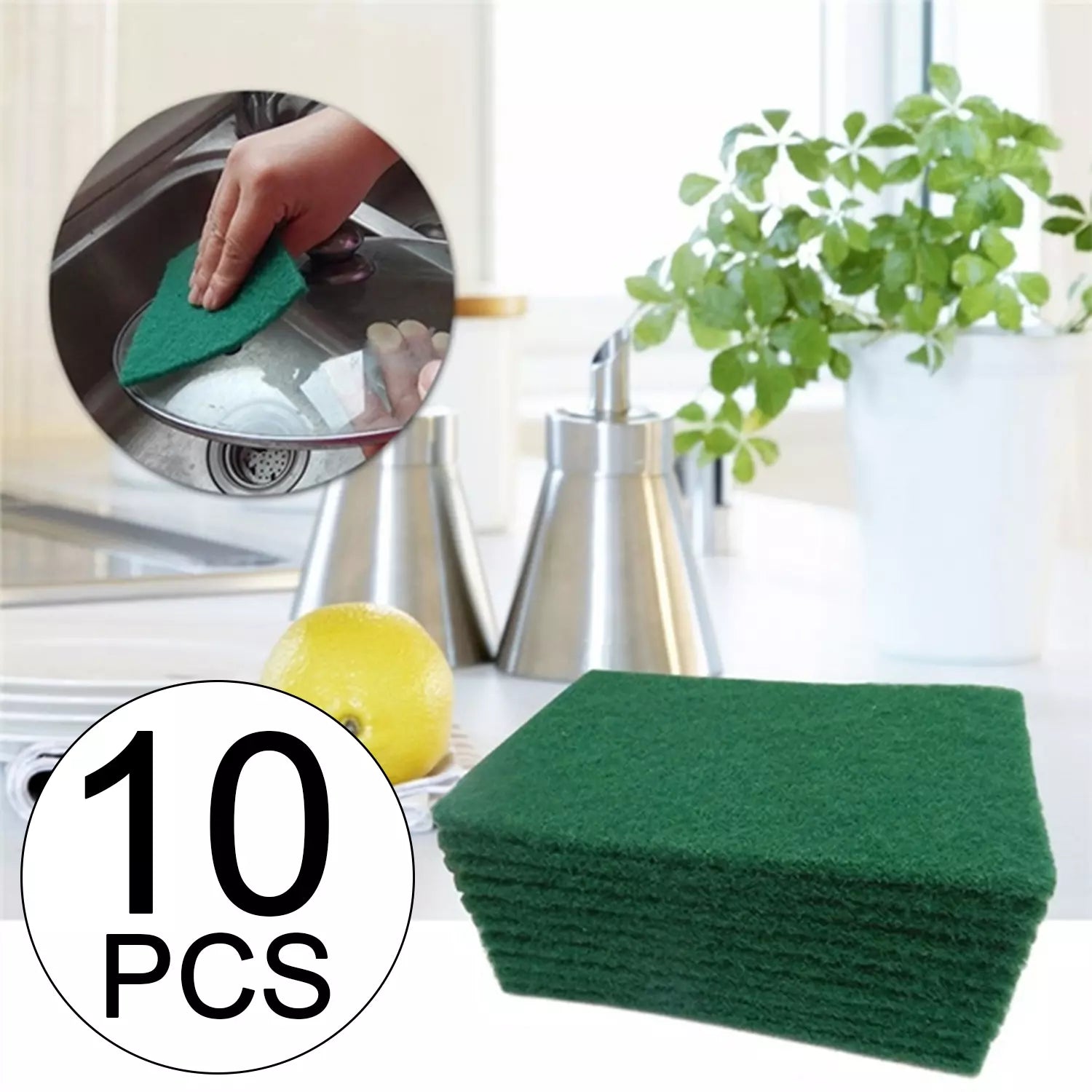Best professional 2-in-1 scrub sponges - sponges & scouring pads | 2025 | fast shipping