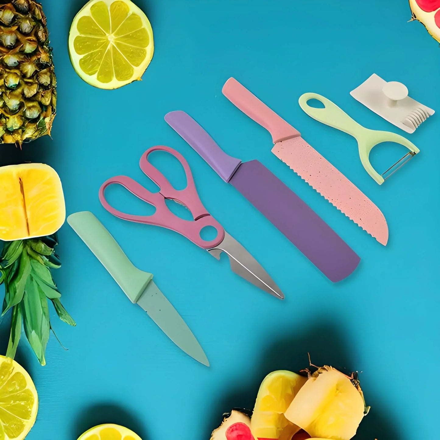 Best professional colorful kitchen knives set - home & garden | 2025 | fast shipping