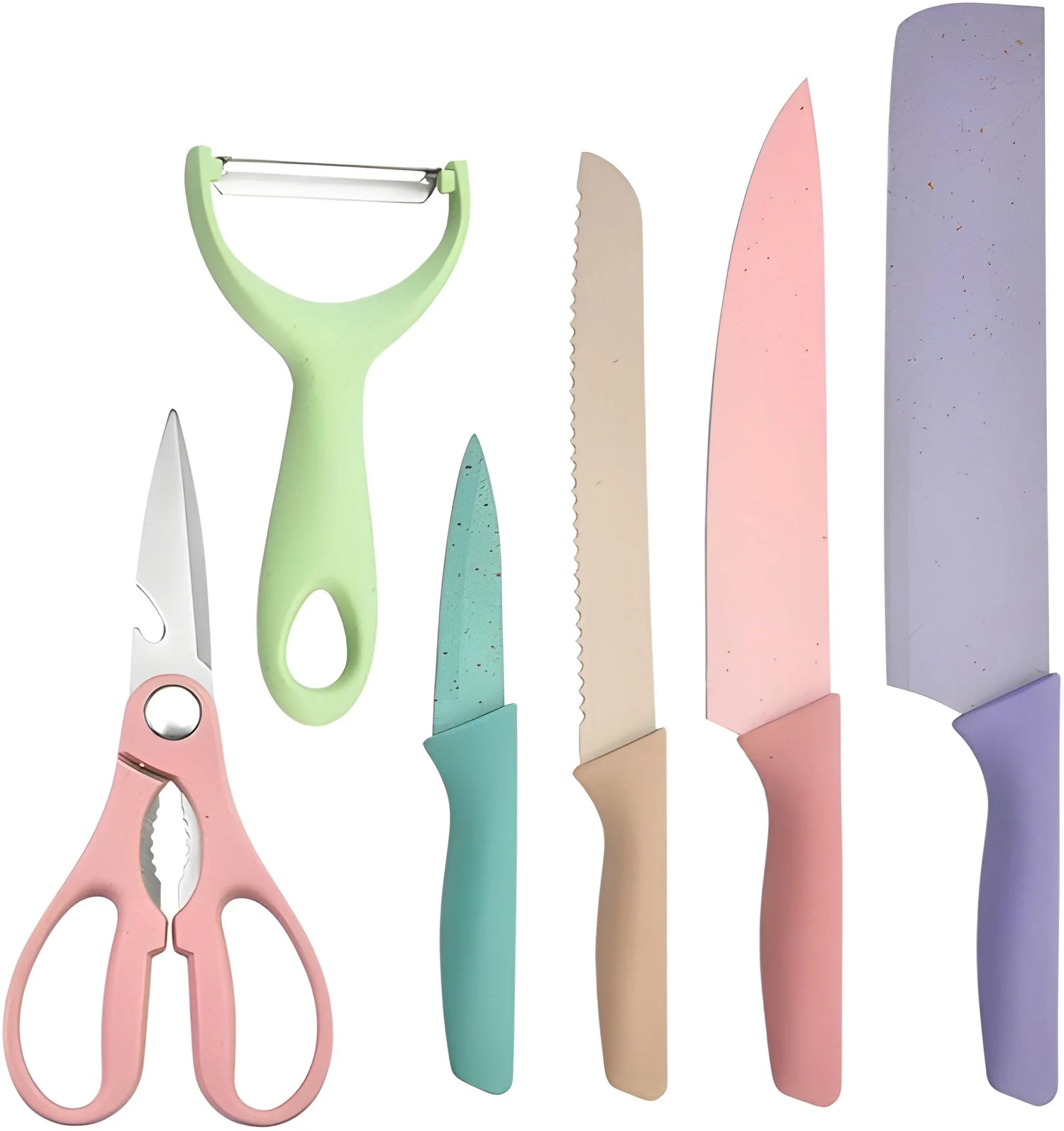 Best professional colorful kitchen knives set - home & garden | 2025 | fast shipping