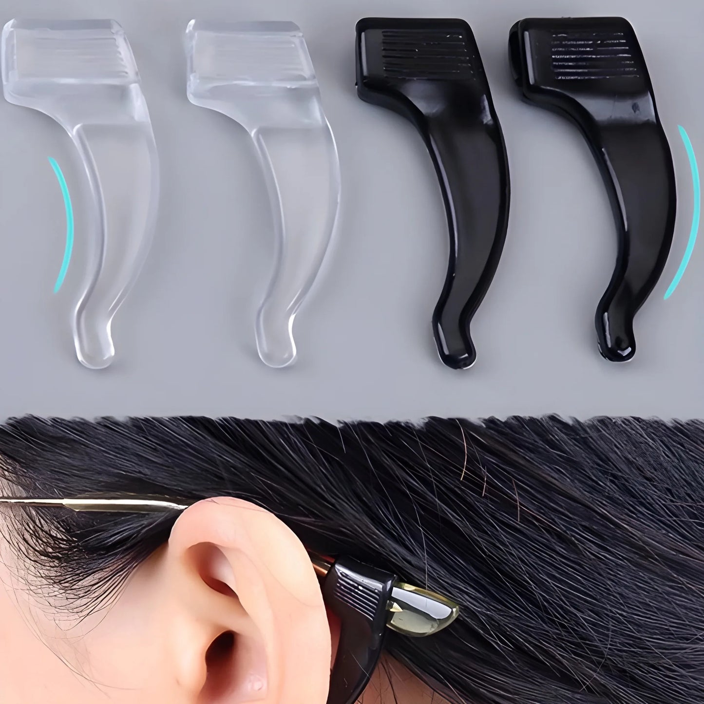 Anti-Slip Glasses Ear Hooks - Health & Personal Care