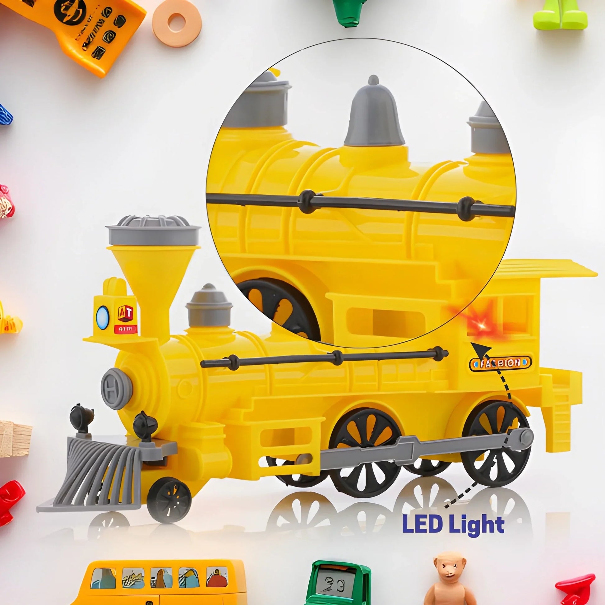 Best pull and go train with light plastic - toys & games | 2025 | fast shipping