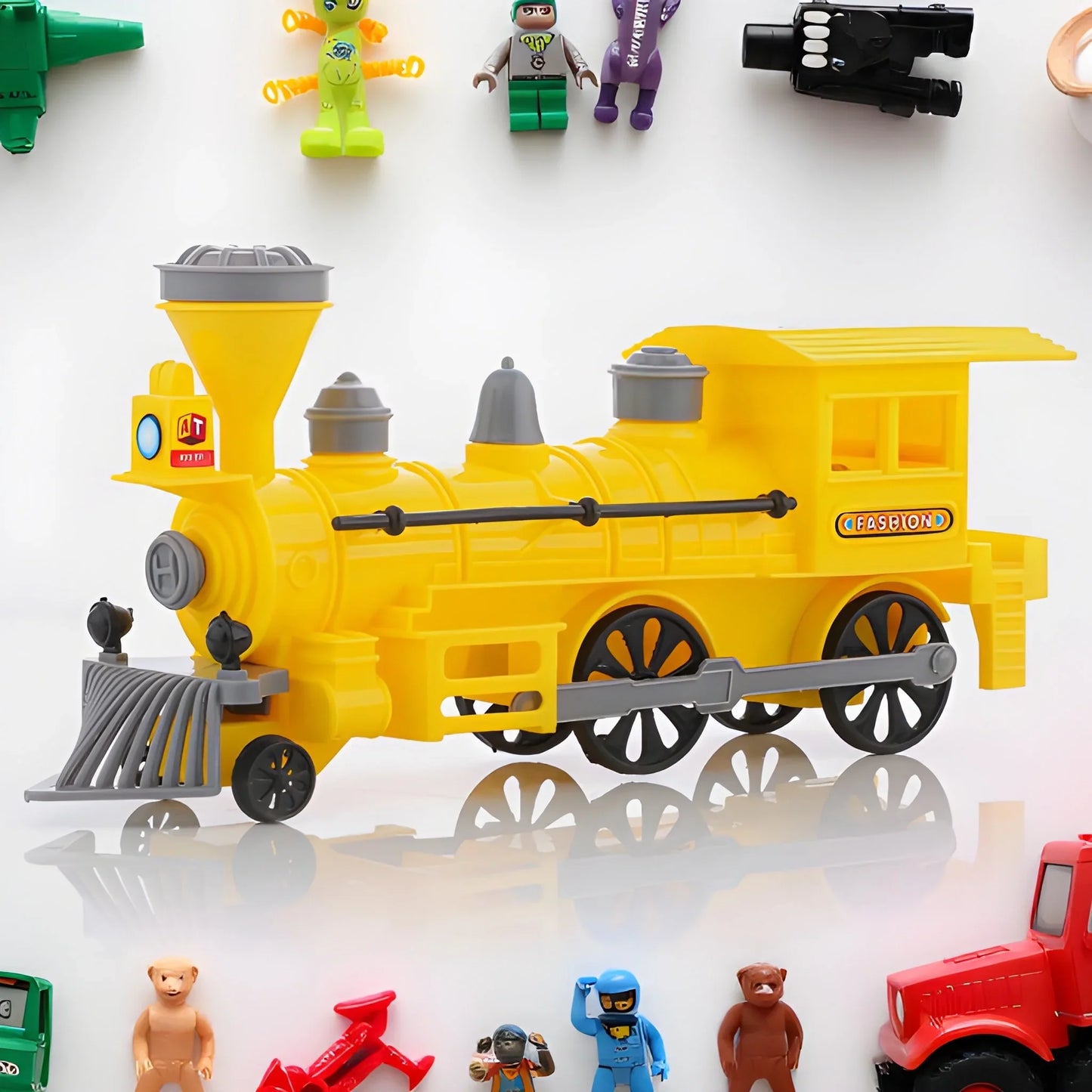 Best pull and go train with light plastic - toys & games | 2025 | fast shipping