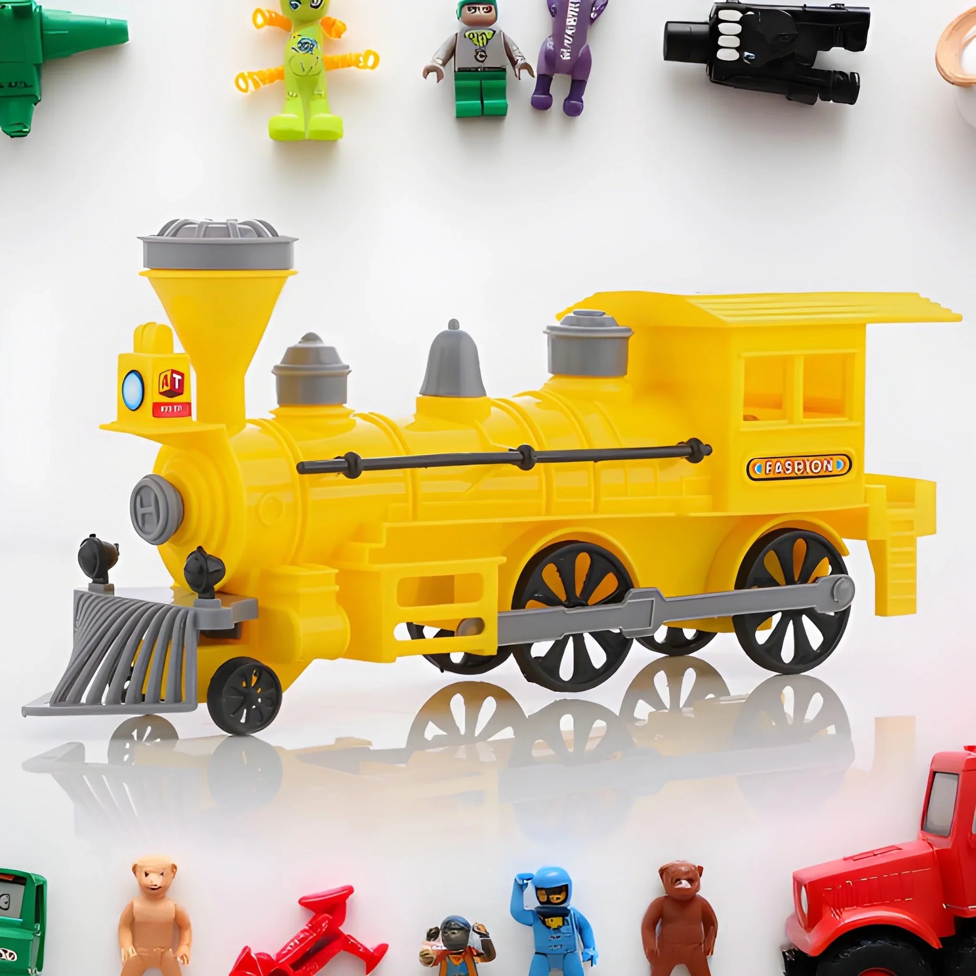 Best pull and go train with light plastic - toys & games | 2025 | fast shipping