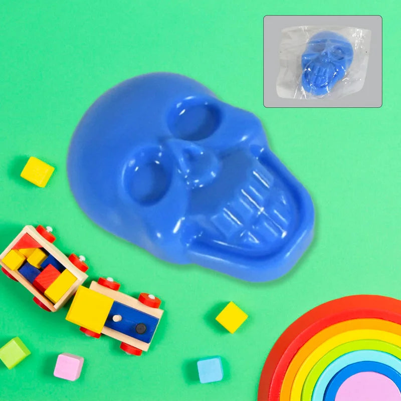 Pull Back Skull Toy - Toys