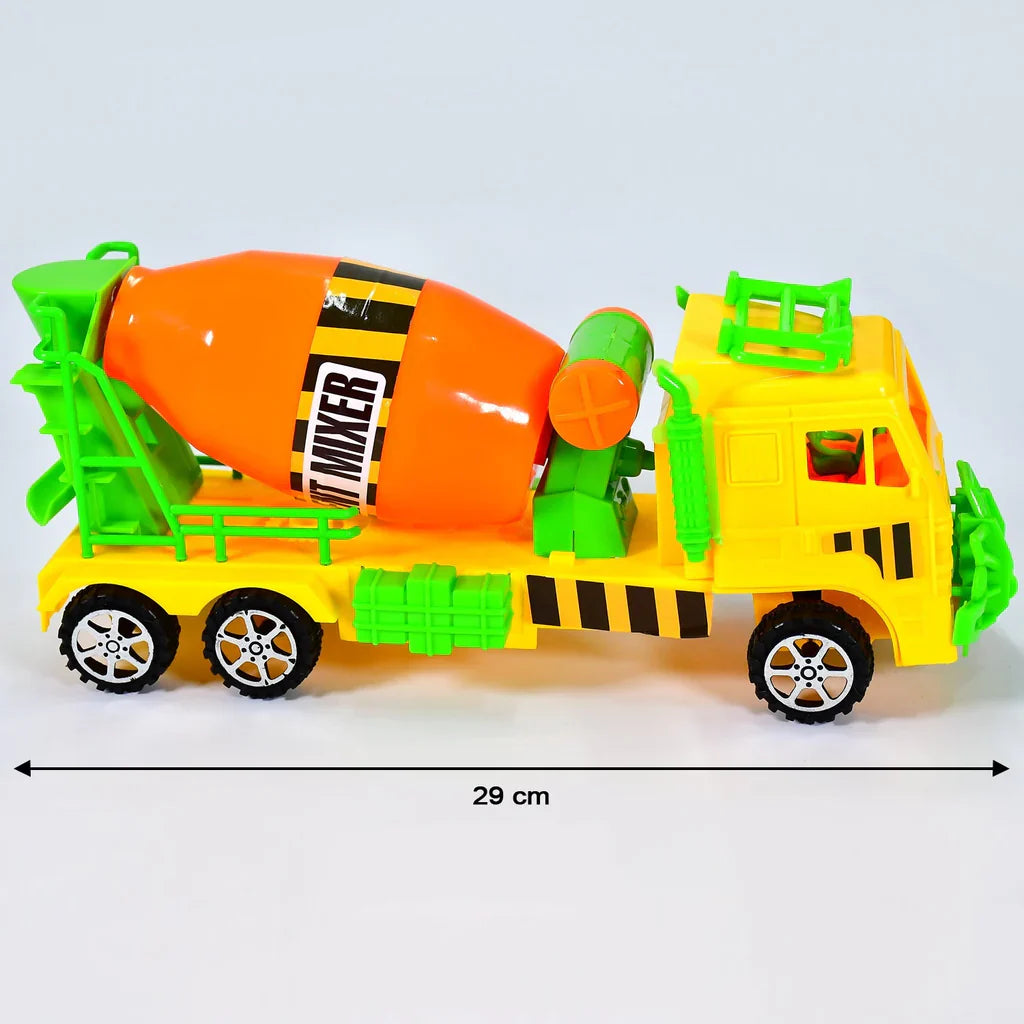 Best pushback cement mixer truck - toy trucks & construction vehicles | 2025 | fast shipping