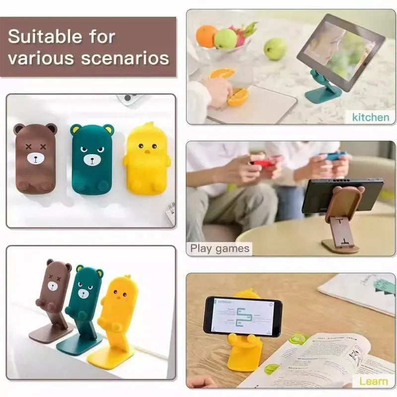 Best cute cartoon foldable mobile stand - phone stands | 2025 | fast shipping