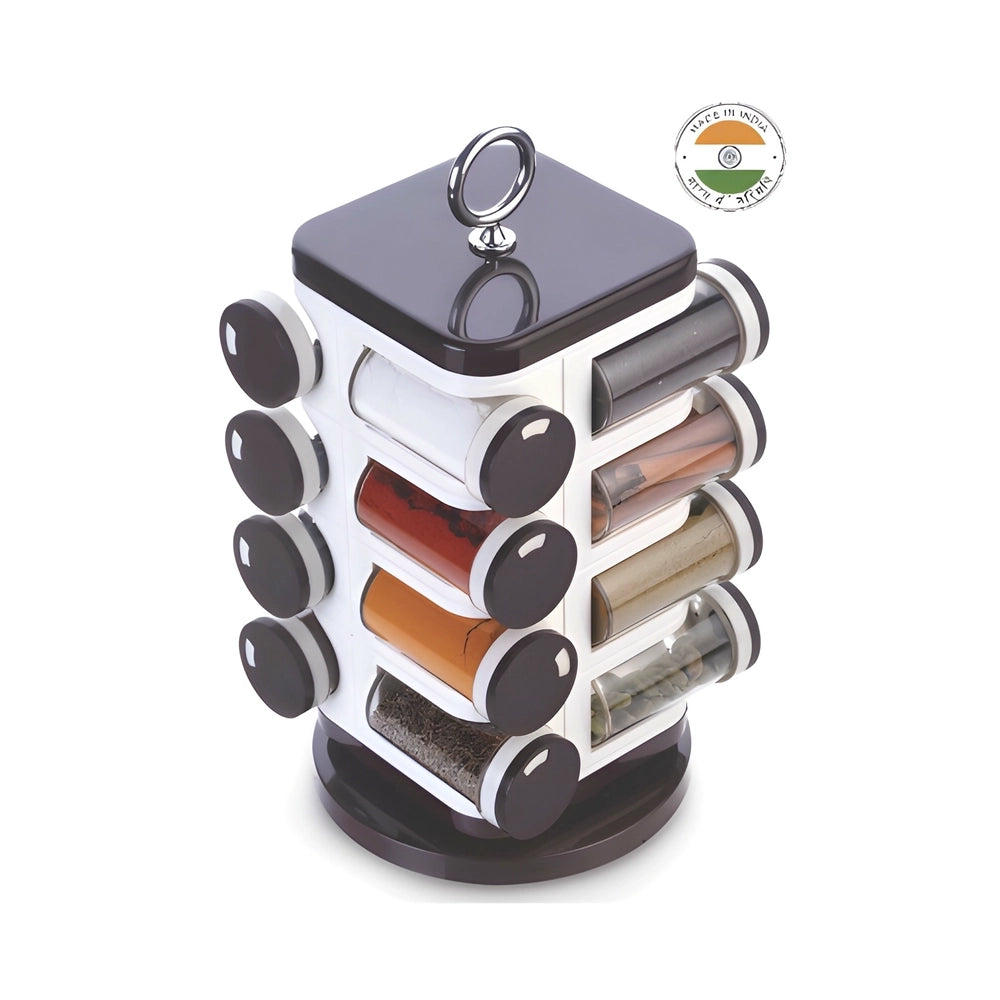 Revolving spice rack set