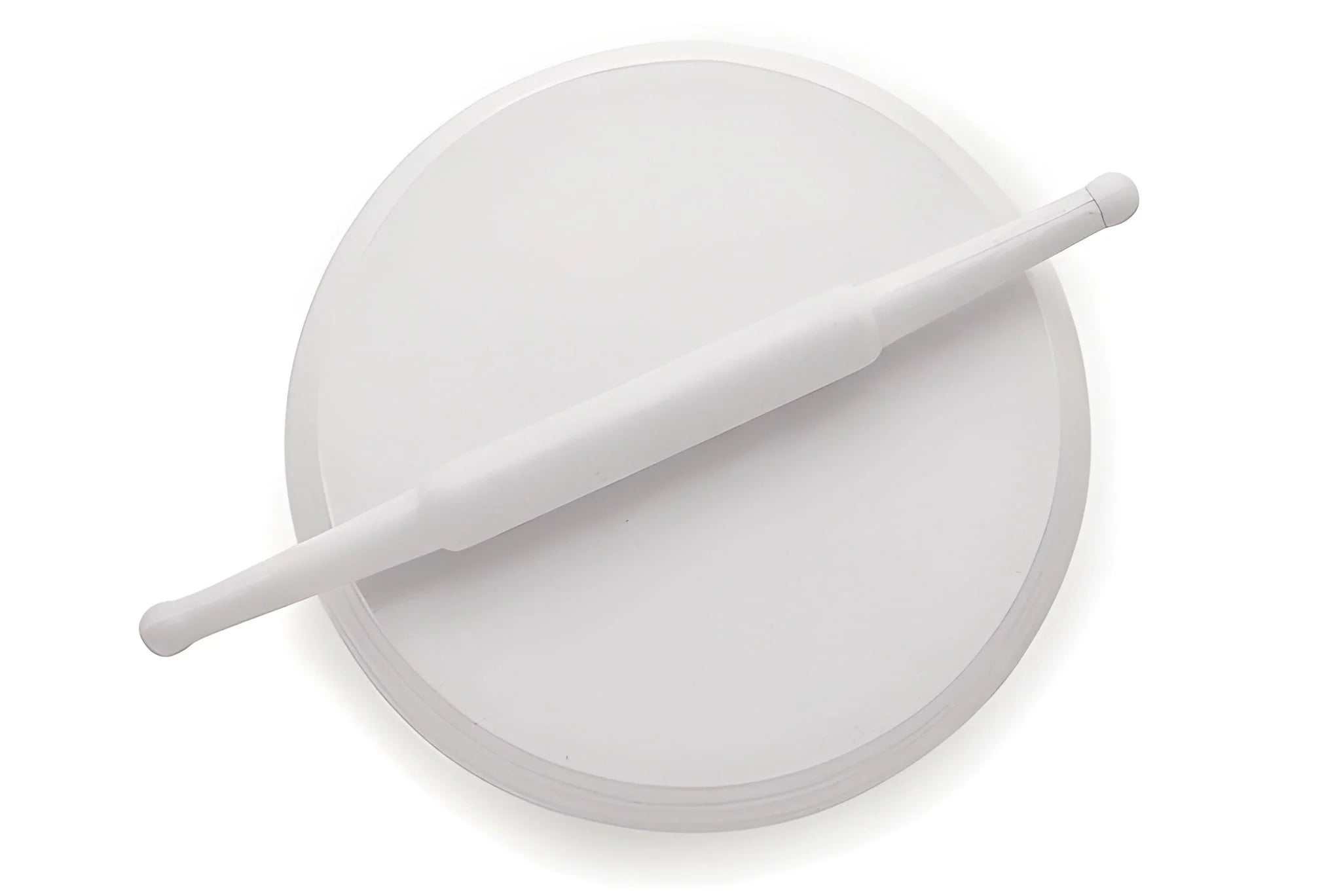 White plastic rolling belan for chapati making