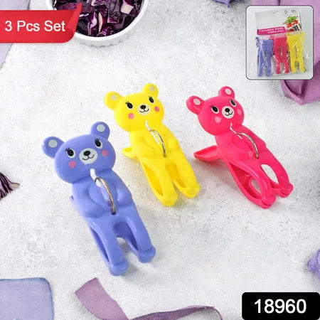 Towel clip windproof plastic clips (3 pcs set)