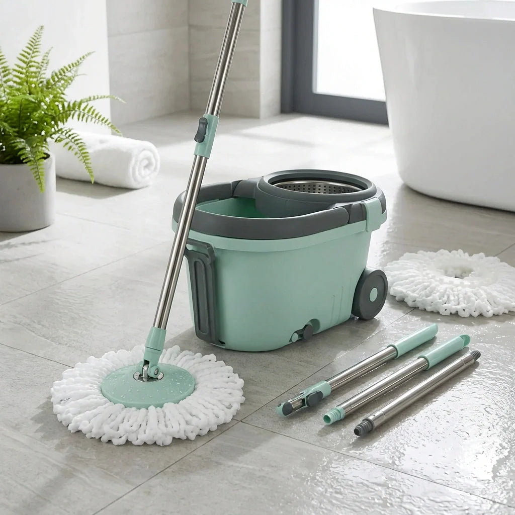 Best quick spin mop with wheels - 2026 | fast shipping