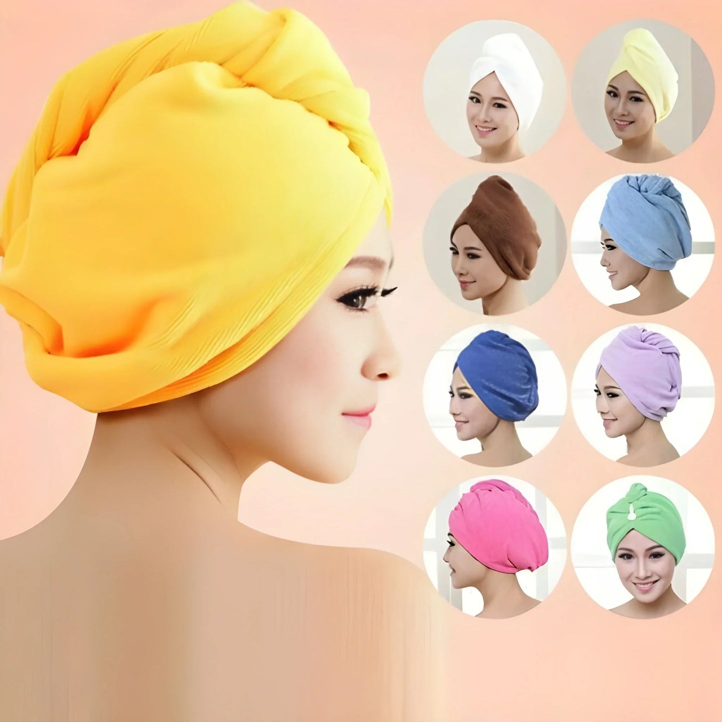 Best quick turban hair-drying absorbent microfiber - home & garden | 2025 | fast shipping