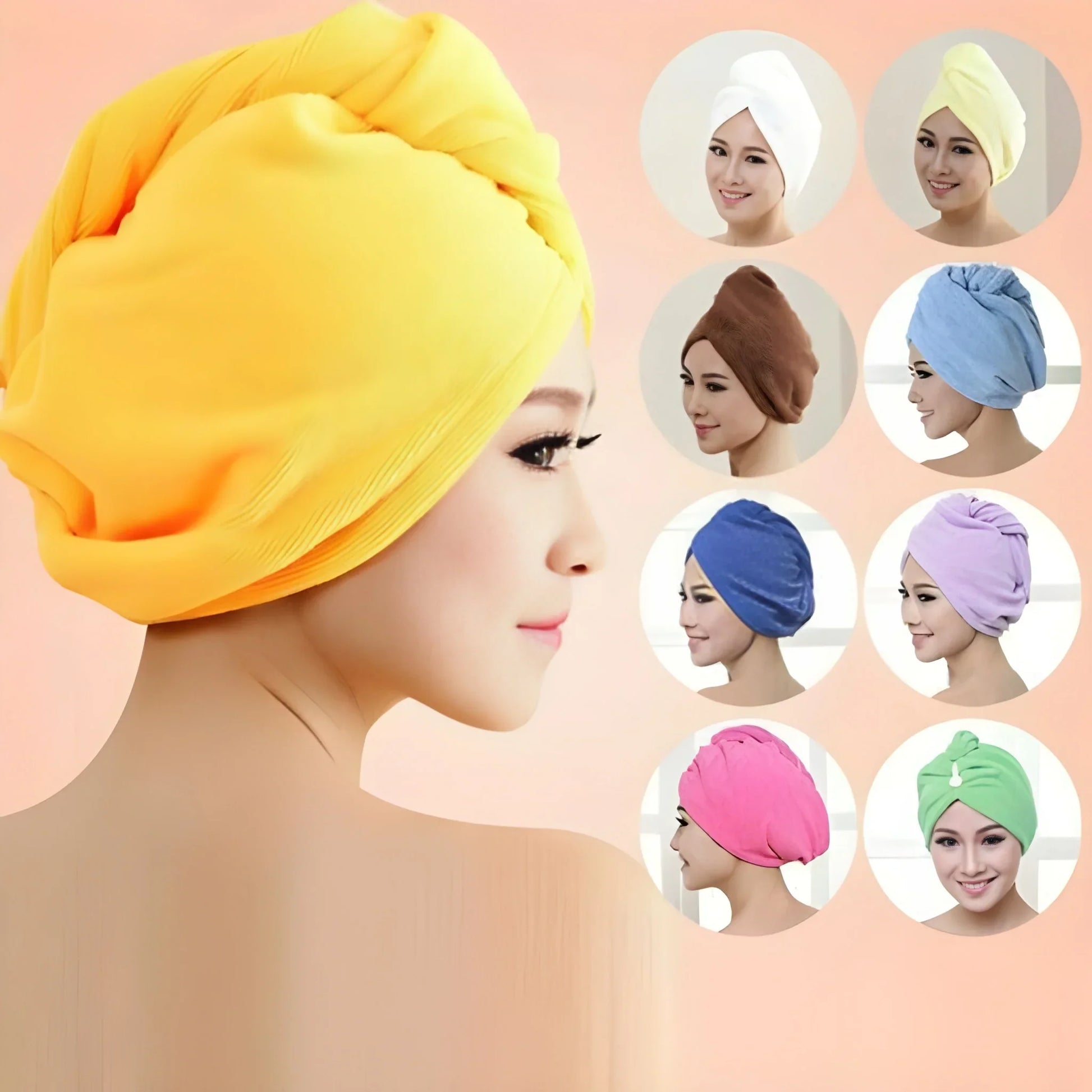 Best quick turban hair-drying absorbent microfiber - home & garden | 2025 | fast shipping