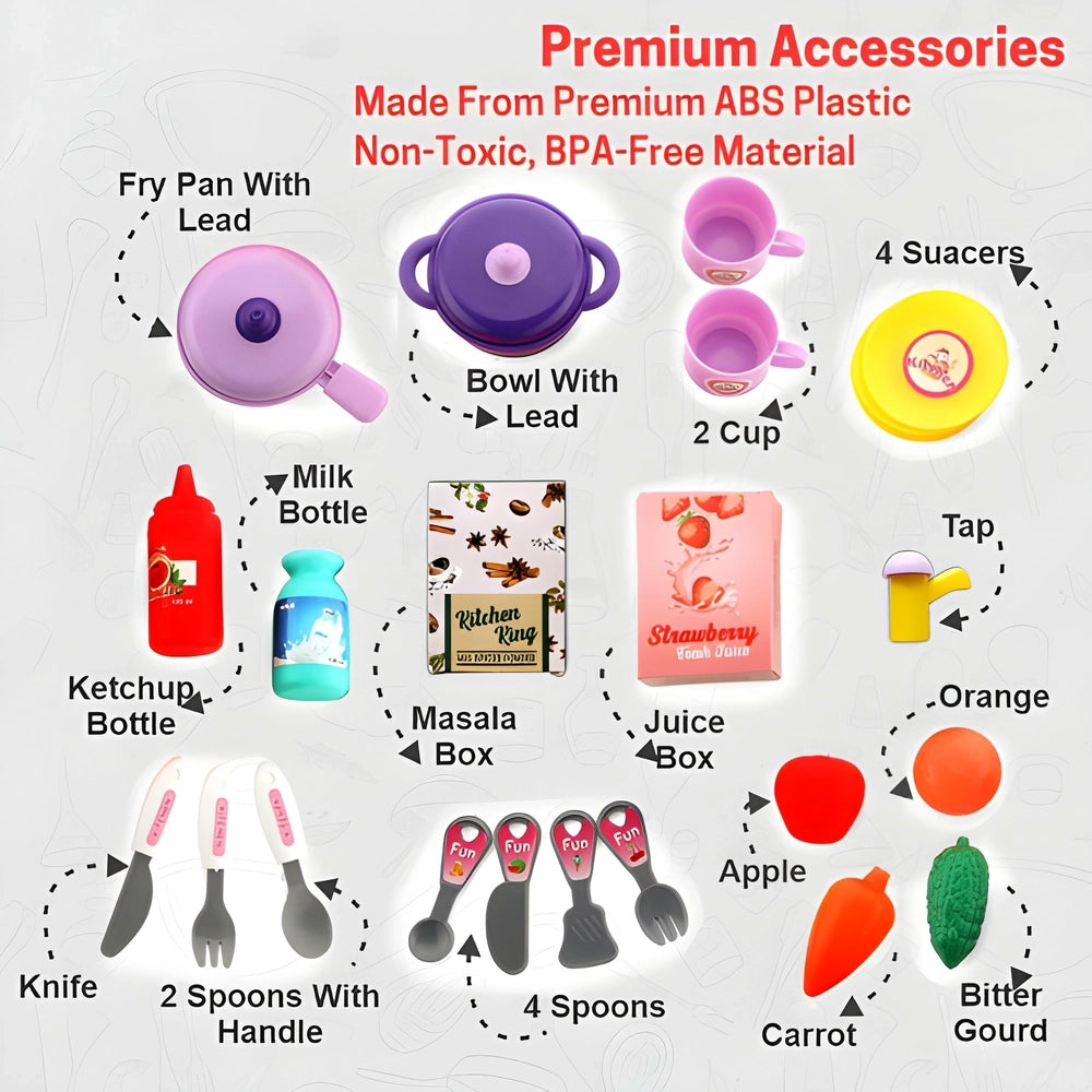 Best portable kids kitchen playset - toy kitchens | 2025 | fast shipping