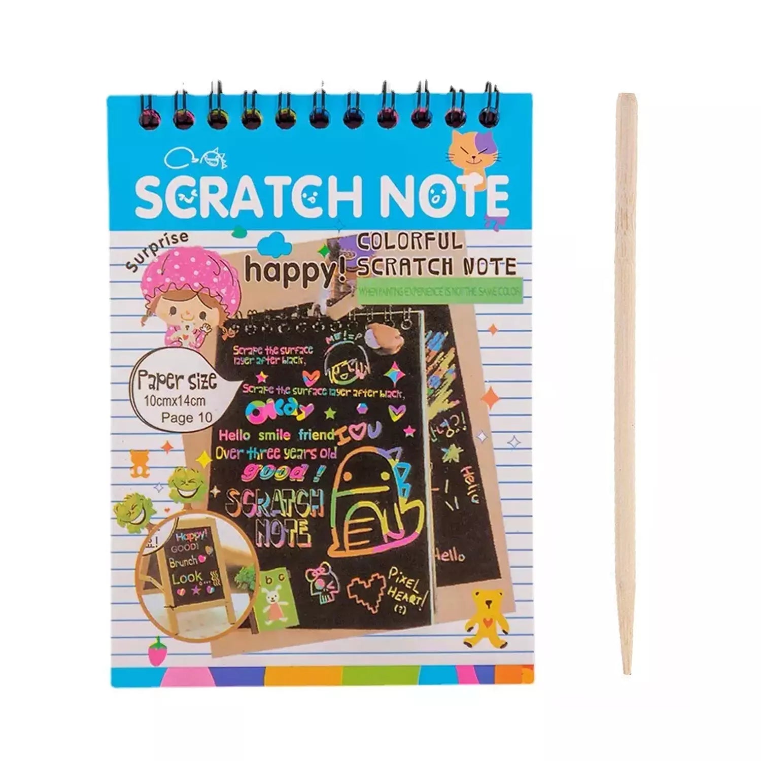 Best rainbow scratch art paper book - craft kits | 2025 | fast shipping