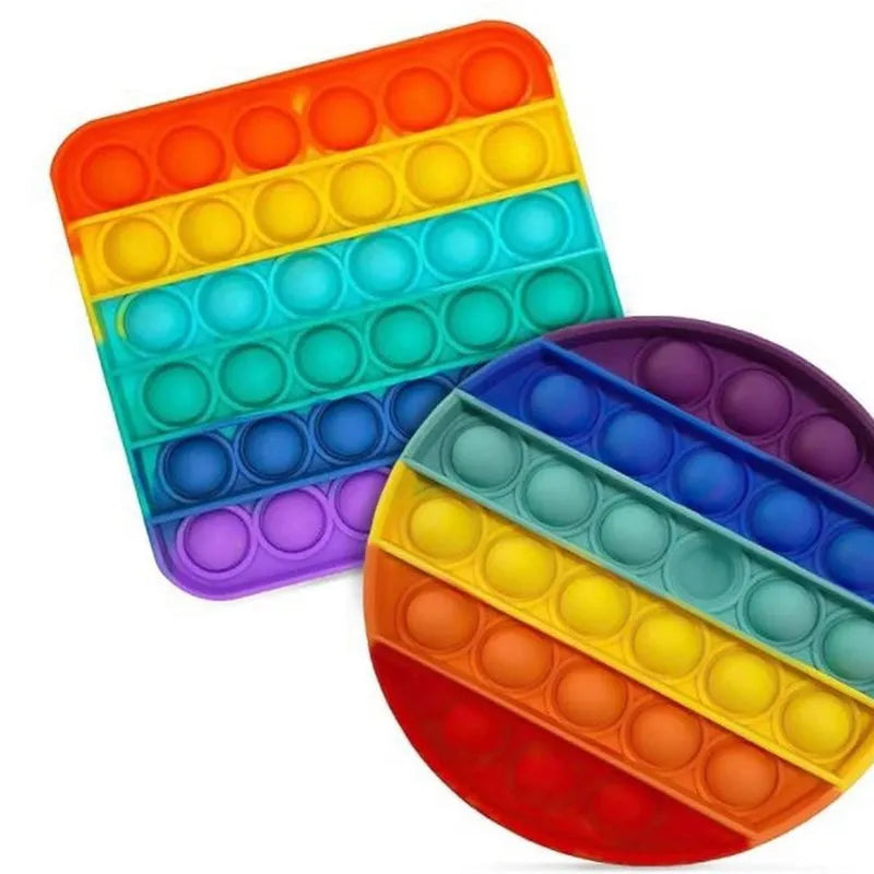 Best random shape rainbow colored fidget (1pc only) - activity toys | 2025 | fast shipping