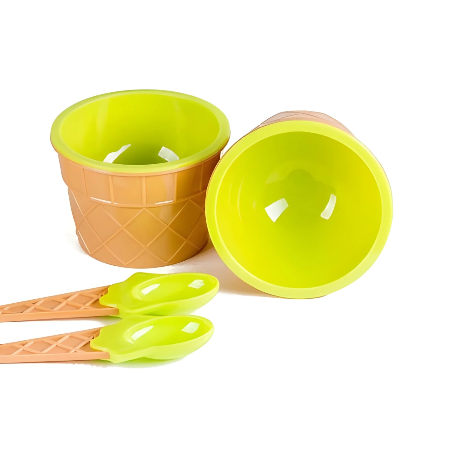 Waffle Cone Bowl Set - Home & Kitchen