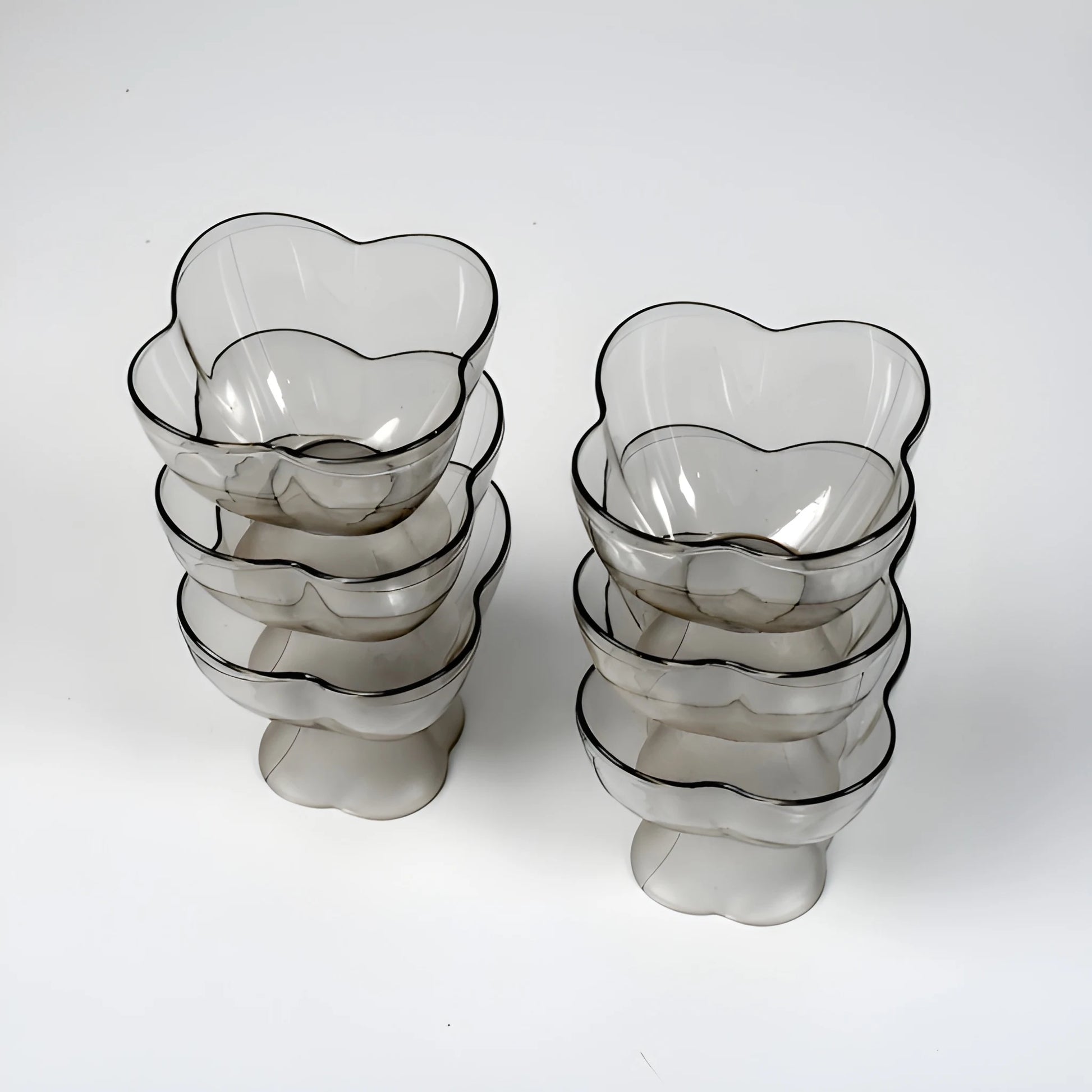 Glass Dessert Bowl Set - Home & Kitchen